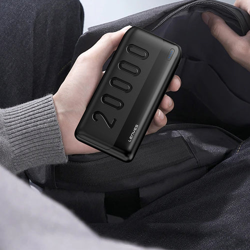 Lenyes PX235P | 20000mAh Powerbank | LED Işıklı 10W Taşınabilir Şarj Cihazı