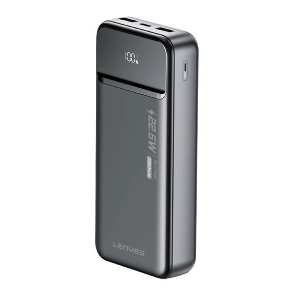 Lenyes PX254D Dijital LED Ekranlı PD 20W Hızlı Şarj Özellikli Powerbank 22.5W 20000mAh