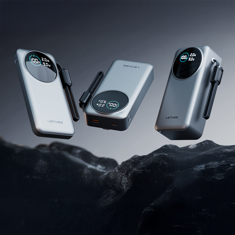 Lenyes PX3004D Lightning Powerbank 30000mAh
