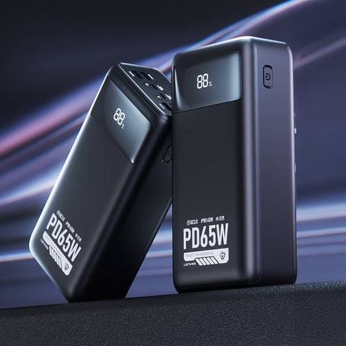 Lenyes PX591D Pro 65W Hızlı Şarj Özellikli Dijital LED Taşınabilir Powerbank 50000mAh