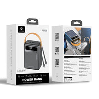Lenyes PX892D LED Göstergeli Taşınabilir Askılı ve Led Işıklı Powerbank 22.5W 80.000mAh