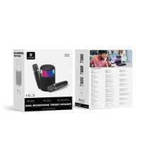 Lenyes S217 RGB Mikrofonlu Bluetooth Speaker | 10W & 360° Ses