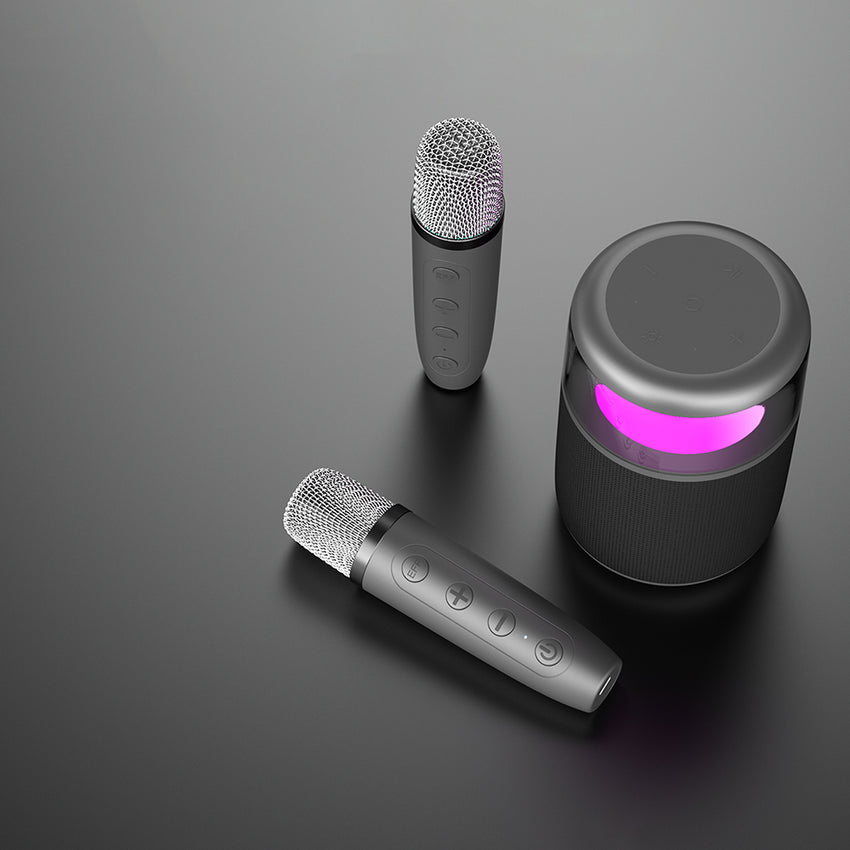 Lenyes S217 RGB Mikrofonlu Bluetooth Speaker | 10W & 360° Ses