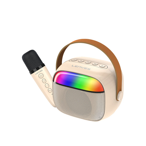 Lenyes S227 RGB Mikrofonlu Bluetooth Speaker | 5W & 1200mAh Pil
