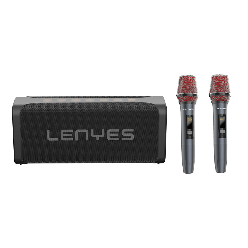 Lenyes S829 Bluetooth Hoparlör | Karaoke Mikrofon & 10 Saat Pil