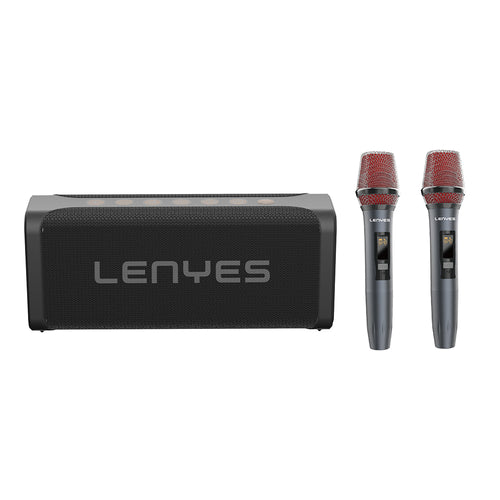 Lenyes S829 Bluetooth Speaker | Karaoke Mikrofonlu & 10 Saat Pil