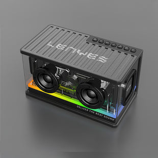 Lenyes S839 | RGB Işıklı 80W Taşınabilir TWS Bluetooth Hoparlör v5.2