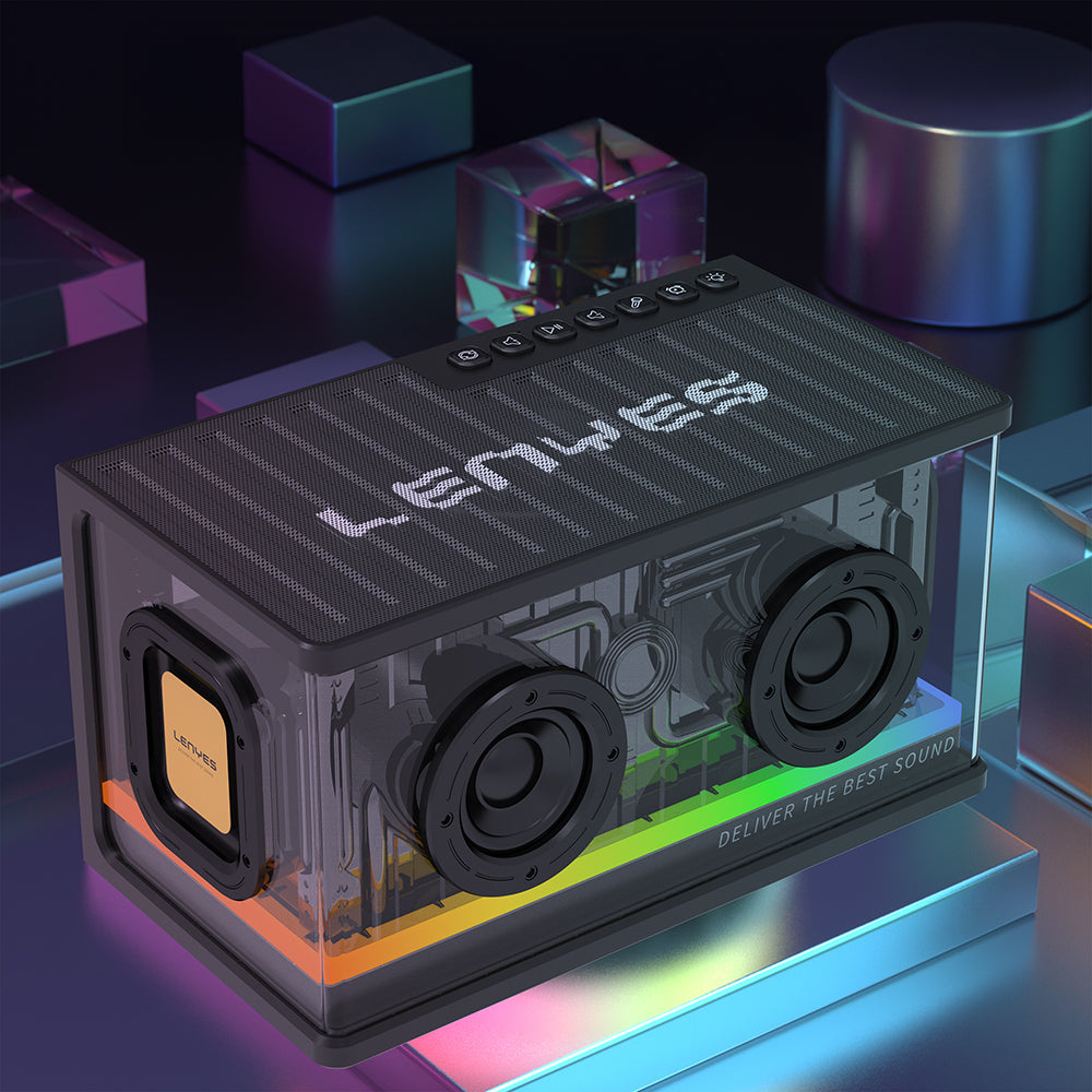 Lenyes S839 | RGB Işıklı 80W Bluetooth Hoparlör TWS v5.2
