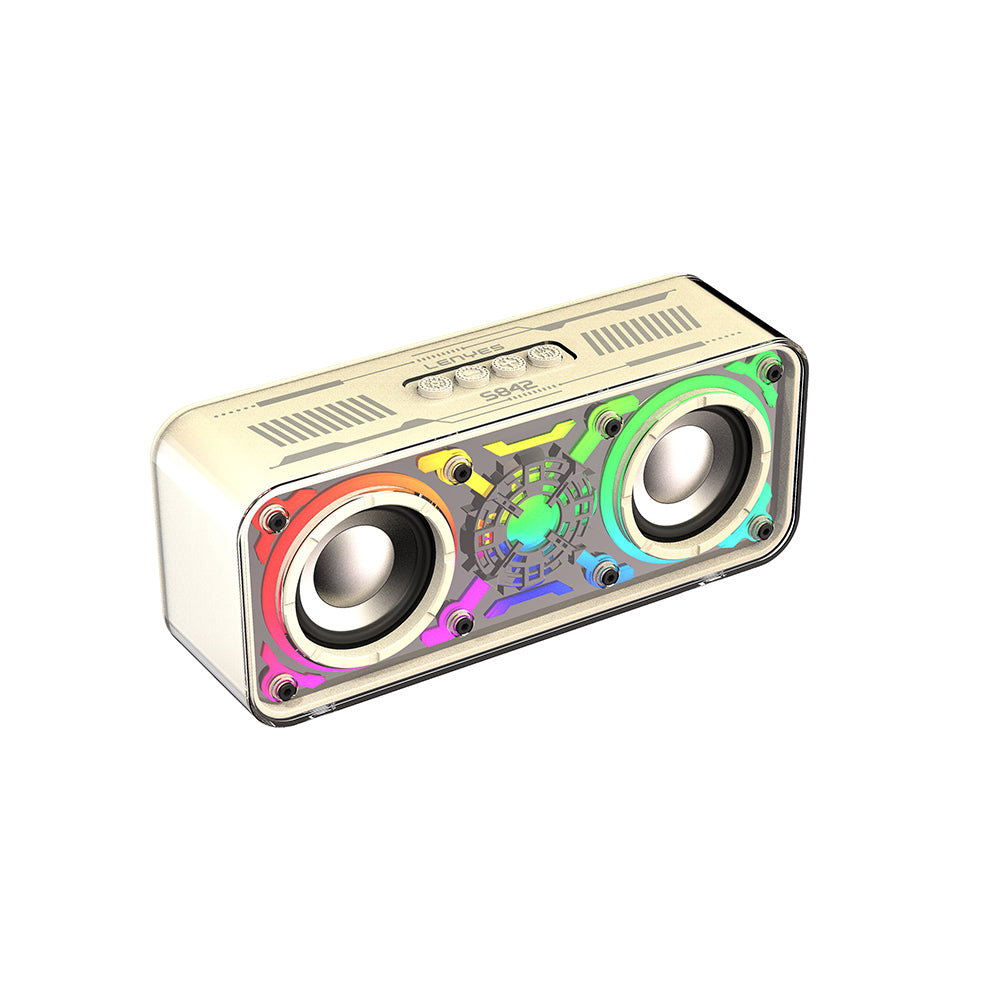 Lenyes S842 | 18W RGB Işıklı TWS Bluetooth Hoparlör