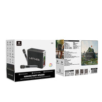 Lenyes S861 Mikrofonlu Bluetooth Speaker | 150W Güç & 12000mAh Powerbank