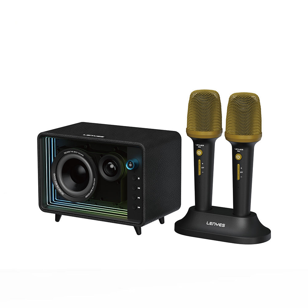 Lenyes S862 Karaoke Hoparlör | 120W Güç & 15600mAh Batarya