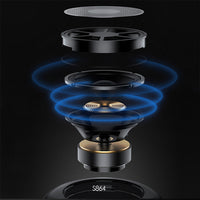 Lenyes S864 RGB Işıklı Bluetooth Speaker | 15W Güç & 6 Saat Müzik