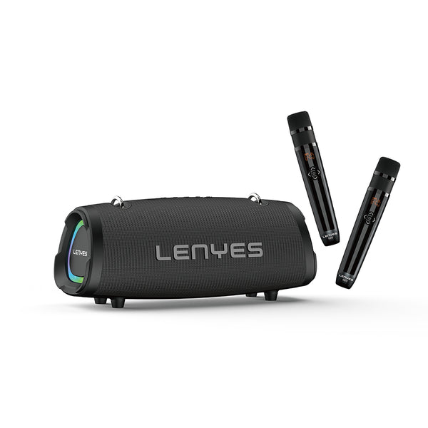 Lenyes S872 RGB Işıklı Bluetooth Speaker | 160W Güç & 9000mAh Pil