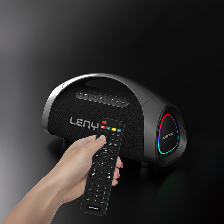 Lenyes S873 RGB Işıklı Bluetooth Speaker | 400W Güç & 30000mAh Pil