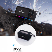 Lenyes S875 Elegance Serisi RGB Işıklı Taşınabilir Su Geçirmez TWS Bluetooth Hoparlör v5.3 – 40W