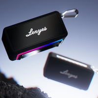 Lenyes S875 Elegance Serisi RGB Işıklı Taşınabilir Su Geçirmez TWS Bluetooth Hoparlör v5.3 – 40W