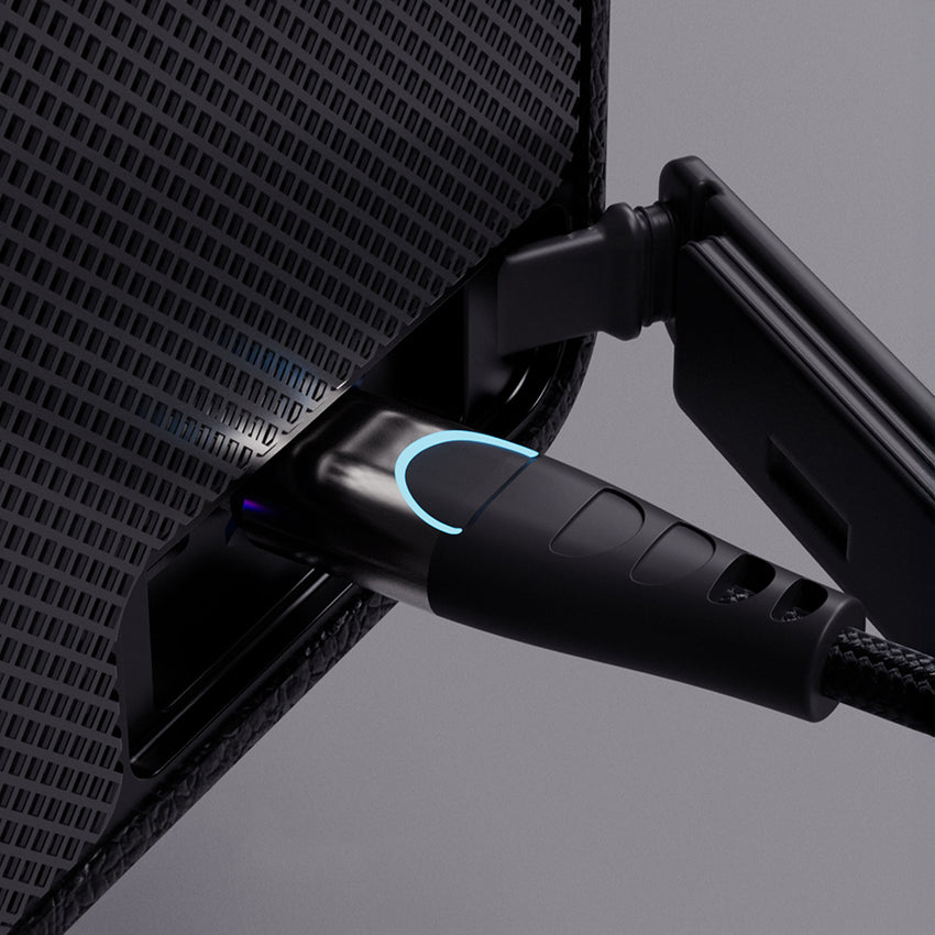 Lenyes S875 Elegance Serisi RGB Işıklı Taşınabilir Su Geçirmez TWS Bluetooth Hoparlör v5.3 – 40W