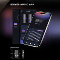 Lenyes S875 Elegance Serisi RGB Işıklı Taşınabilir Su Geçirmez TWS Bluetooth Hoparlör v5.3 – 40W