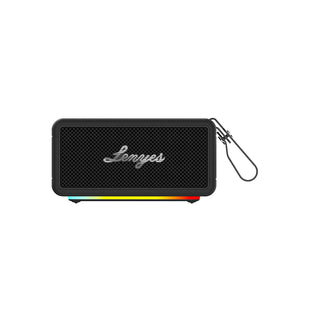 Lenyes S875 Elegance Serisi RGB Işıklı Taşınabilir Su Geçirmez TWS Bluetooth Hoparlör v5.3 – 40W