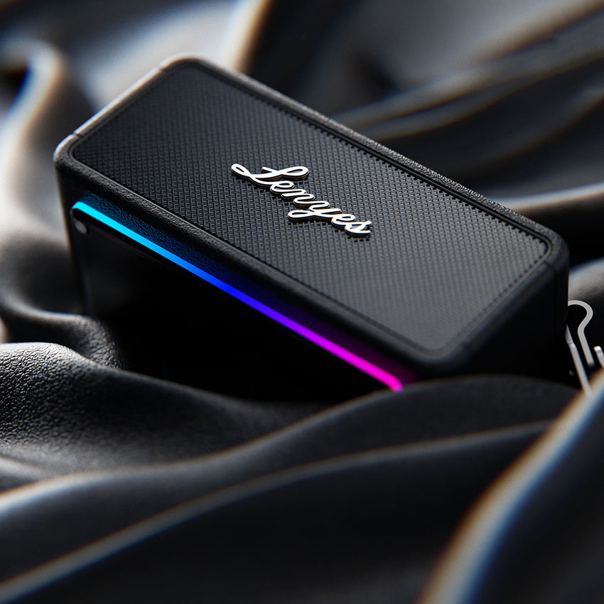 Lenyes S876 | Supreme Serisi RGB Işıklı Su Geçirmez TWS Bluetooth Hoparlör 45W