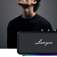 Lenyes S876 | Supreme Serisi RGB Işıklı Su Geçirmez TWS Bluetooth Hoparlör 45W