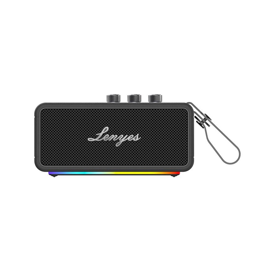 Lenyes S876 | Supreme Serisi RGB Işıklı Su Geçirmez TWS Bluetooth Hoparlör 45W