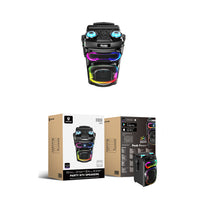 Lenyes S886 RGB Işıklı Çift Mikrofonlu Kablosuz TWS Bluetooth Speaker Hoparlör v5.3