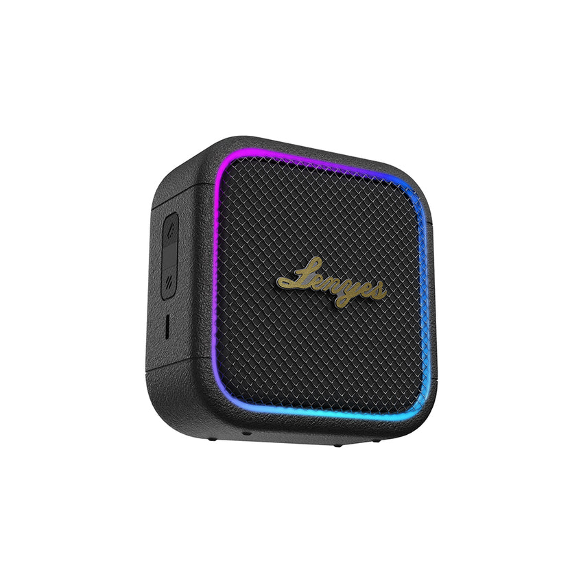 Lenyes S890 RGB Işıklı | Su Geçirmez Mini OTG-TWS Bluetooth Hoparlör v5.3