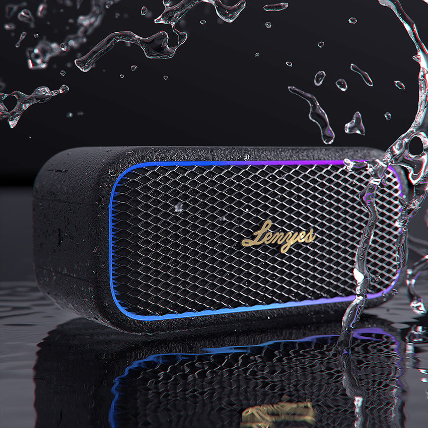 Lenyes S891 RGB Işıklı | Su Geçirmez 80W OTG-TWS Bluetooth Hoparlör v5.3