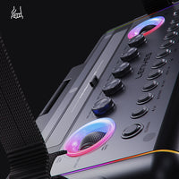 Lenyes S892 | RGB Işıklı Mikrofonlu Dokunmatik Ekranlı TWS Bluetooth Speaker 300W