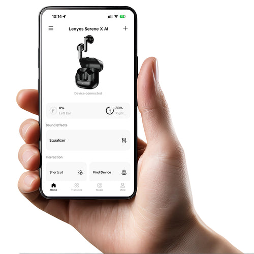 Lenyes Serene X AI Çeviri Özellikli ANC ENC Bluetooth Kulak İçi Kulaklık v6.0