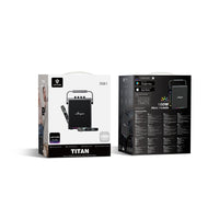 Lenyes Titan 1 Serisi RGB Işıklı Çift Mikrofonlu Bluetooth Speaker Hoparlör v5.3 5000mAh