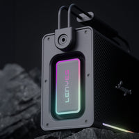 Lenyes Titan 2 Serisi RGB Işıklı Çift Mikrofonlu TWS Bluetooth Speaker Hoparlör 200W