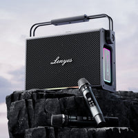 Lenyes Titan 2 Serisi RGB Işıklı Çift Mikrofonlu TWS Bluetooth Speaker Hoparlör 200W