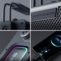 Lenyes Titan 2 Serisi RGB Işıklı Çift Mikrofonlu TWS Bluetooth Speaker Hoparlör 200W