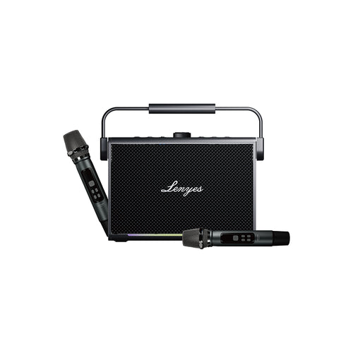 Lenyes Titan 2 Serisi RGB Işıklı Çift Mikrofonlu TWS Bluetooth Speaker Hoparlör 200W