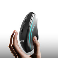 Lenyes WS106 Yapay Zeka Destekli Çift Bluetooth + 2.4G Kablosuz Mouse 1200 DPI