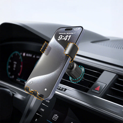 Lenyes CR181 Araç Telefon Tutucu | 360° Dönebilen & Y Kavrama Tasarımı