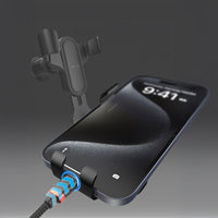 Lenyes CR181 Araç Telefon Tutucu | 360° Dönebilen & Y Kavrama Tasarımı