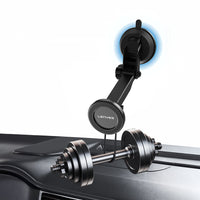 Lenyes CR184 Teleskopik Vantuzlu Araç Telefon Tutucu | 360° & N52 Mıknatıs