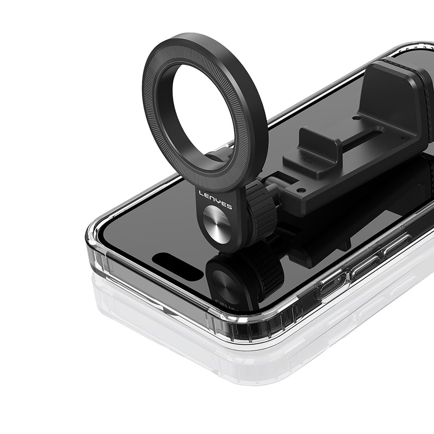 Lenyes CR187 Manyetik Masa Telefon Tutucu | 180° Dönebilir & Katlanabilir