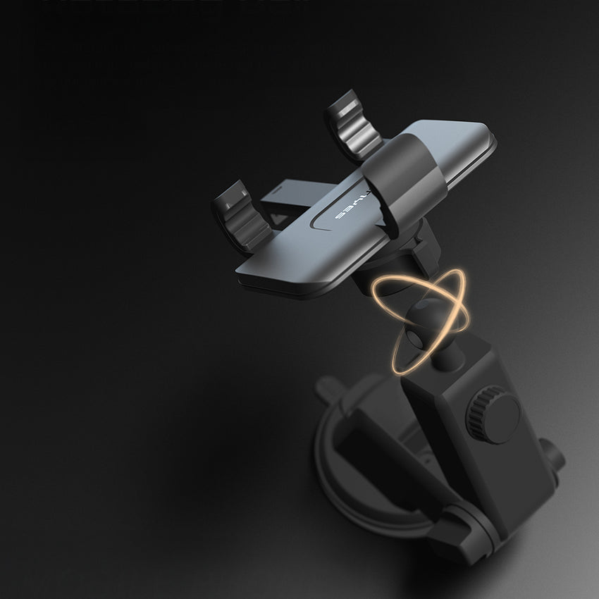 Lenyes CR195 | 360° Dönebilen Teleskopik Vantuzlu Araç Telefon Tutucu