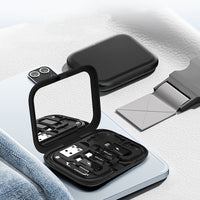 Lenyes LB602 | 6in1 Type-C to Type-C 60W Kablolu Adaptör Seti | Standlı & Aynalı Saklama Kutusu