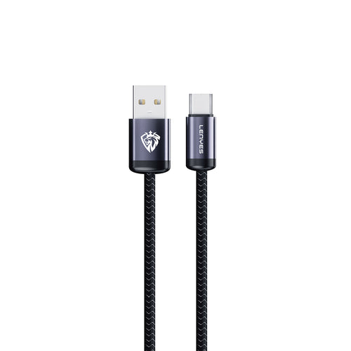 Lenyes LC537 | 10W USB-A to Micro USB Örgülü Şarj Kablosu | 1M