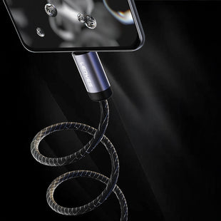 Lenyes LC537 | 10W USB-A to Micro USB Örgülü Şarj Kablosu | 1M