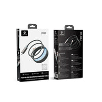 Lenyes LC543 | 4in1 240W Hızlı Şarj USB-A & Type-C Kablo | Dijital Göstergeli