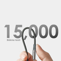 Lenyes LC543 | 4in1 240W Hızlı Şarj USB-A & Type-C Kablo | Dijital Göstergeli