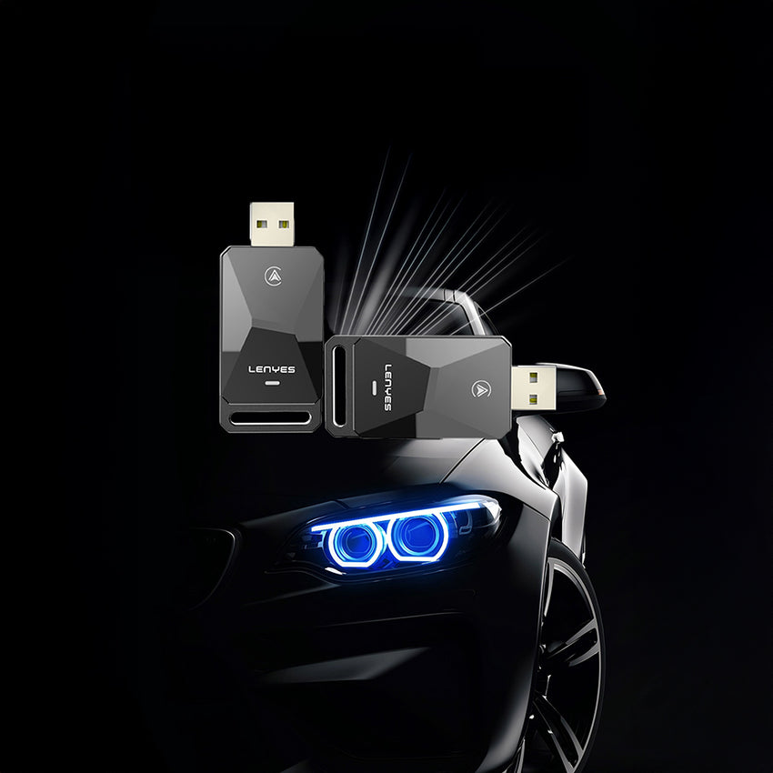 Lenyes LCP02 | Bluetooth 5.0 USB Wireless Araç Adaptörü